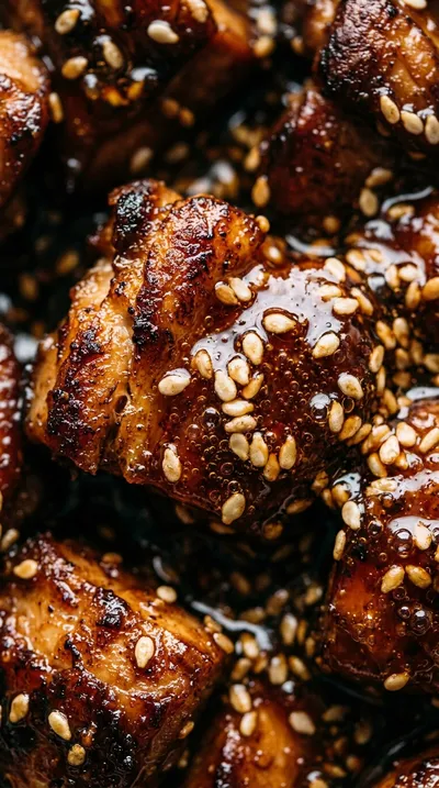 Homemade Chicken Teriyaki Bowls - ingredients preparation