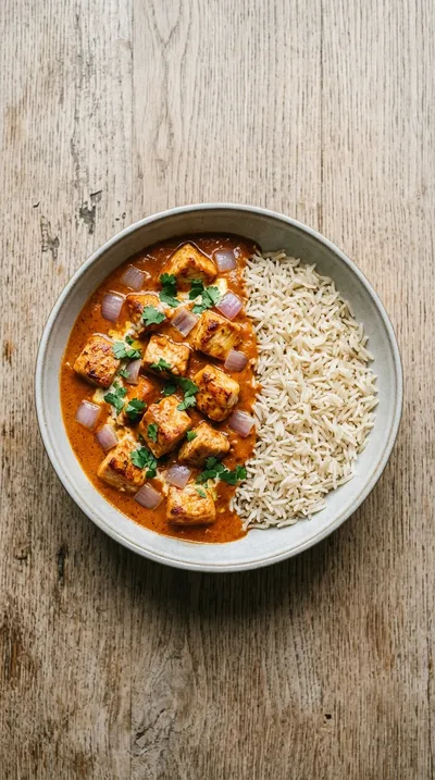 Easy Chicken Tikka Masala - cooking process