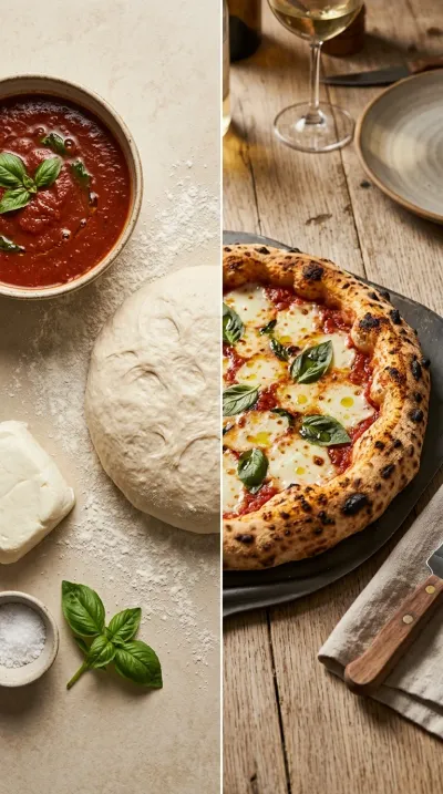 Homemade Sourdough Pizza Dough – Soft, Chewy & Tangy - ready to serve