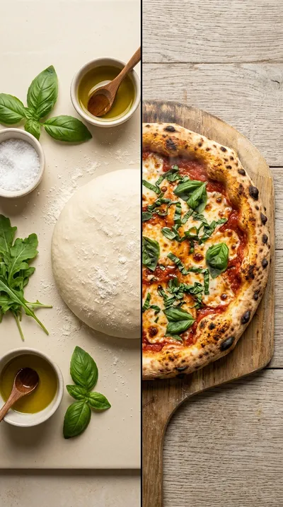 Sourdough Pizza Dough Recipe - ready to serve