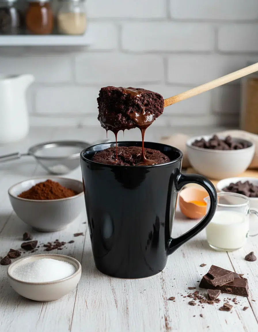 1 Minute Easy Desserts: Low Calorie Recipe - ingredients preparation