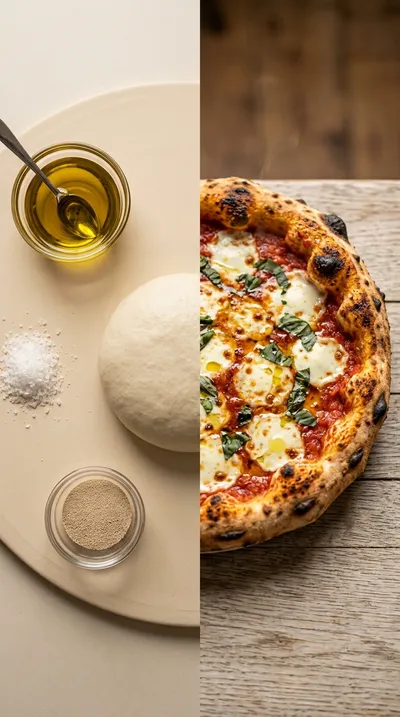 Artisan Pizza Dough – Crispy, Chewy, Bubbly Crust - ready to serve