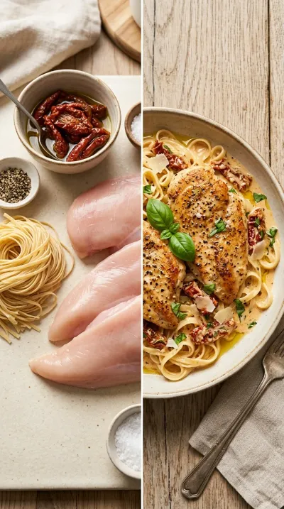 Marry Me Chicken Skillet - ready to serve