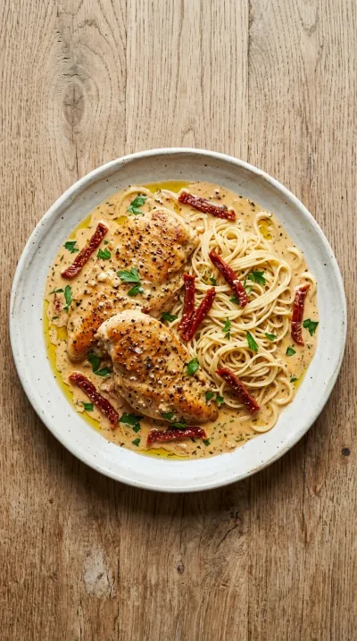 Marry Me Chicken Skillet - cooking process