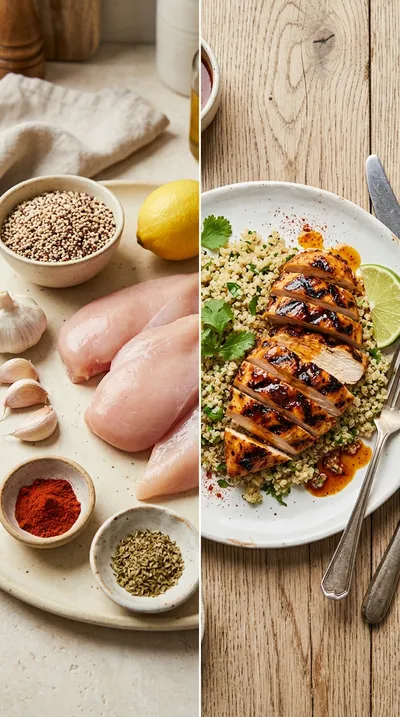 The Best Grilled Chicken Marinade - ready to serve