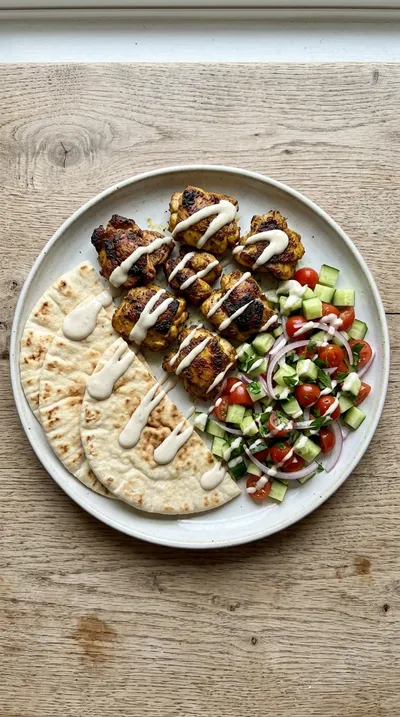 Sheet Pan Chicken Shawarma: Easy Mediterranean Meal - cooking process