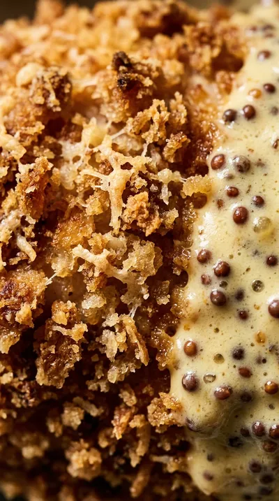 Baked Chicken Cordon Bleu with Dijon Cream Sauce - ingredients preparation