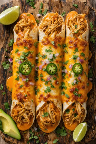 Queso Chicken Enchiladas – Quick Cheesy Dinner - ready to serve