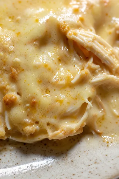Queso Chicken Enchiladas – Quick Cheesy Dinner - cooking process
