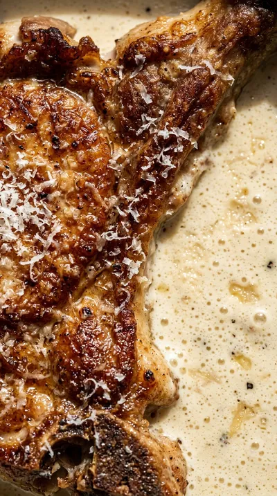 One Pot Creamy Chicken and Rice - ingredients preparation
