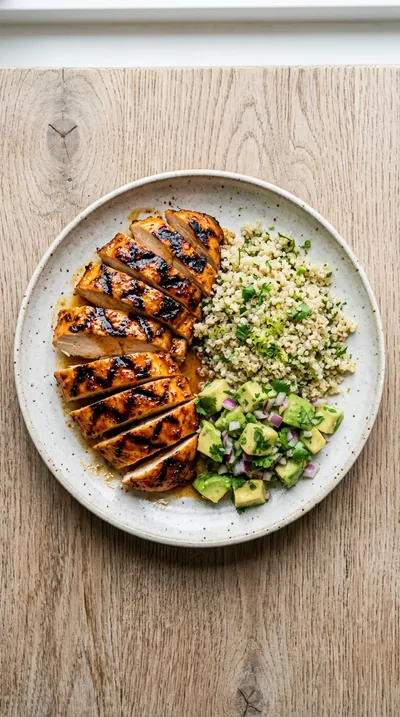 The Best Grilled Chicken Marinade - cooking process