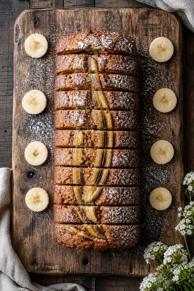 Moist Banana Bread – Super Soft & Foolproof - ready to serve