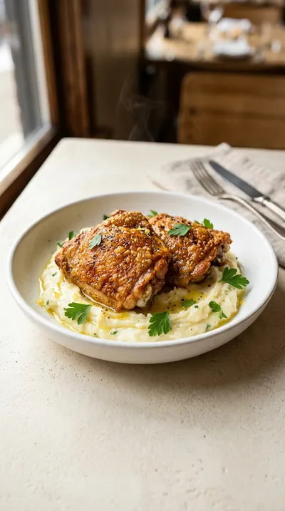 Crispy Air Fryer Chicken Thighs