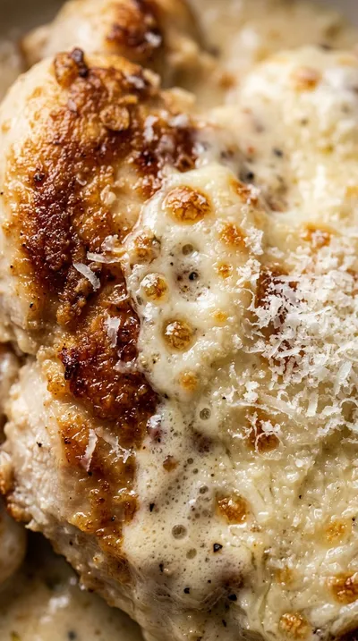 Baked Chicken Alfredo Pasta Casserole - ingredients preparation