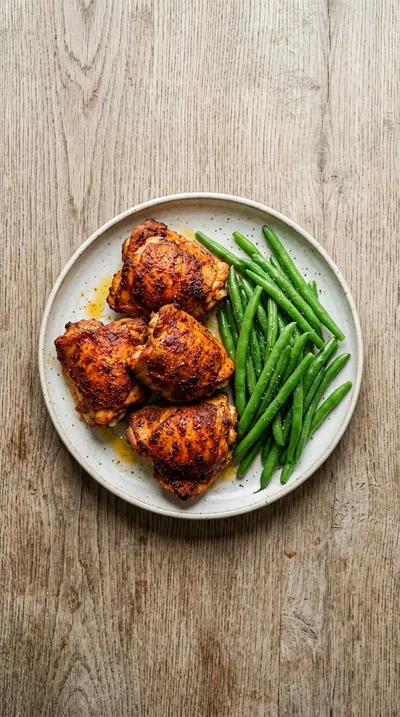 Best Oven Baked Boneless Skinless Chicken Thighs - cooking process