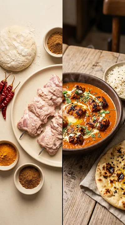 Restaurant Style Butter Chicken (Murgh Makhani) - ready to serve