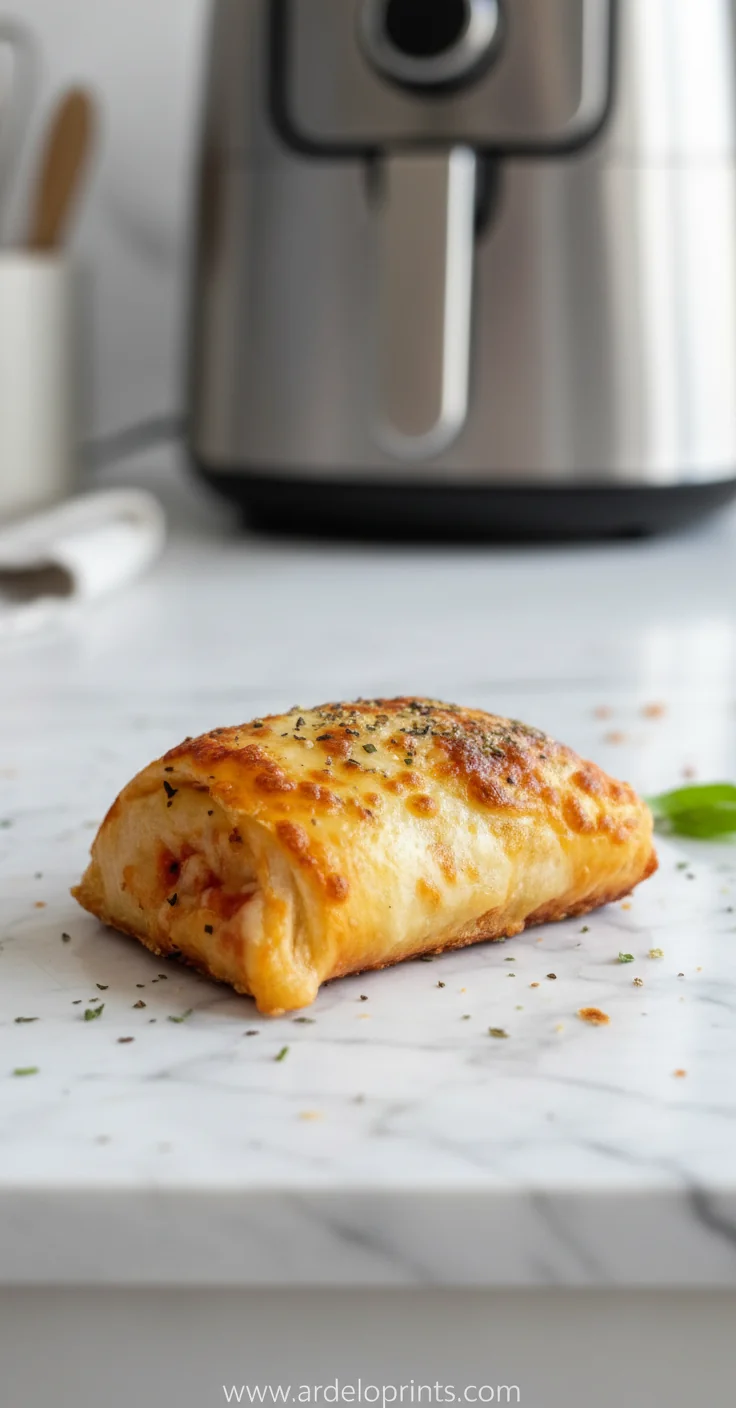 Crispy Air Fryer Pizza Rolls - feature image