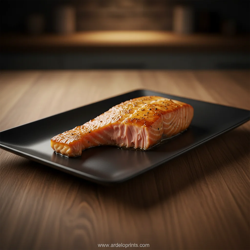 Air Fryer Salmon Recipe - feature image