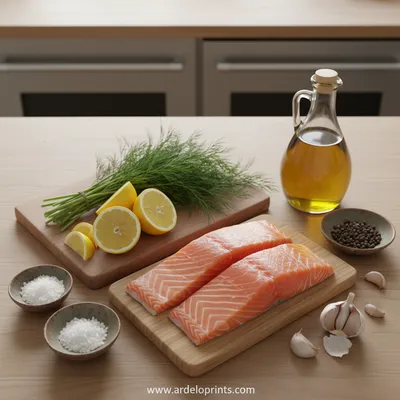 Air Fryer Salmon – Quick Healthy Dinner - cooking process