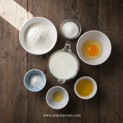 American Pancakes Recipe - cooking process