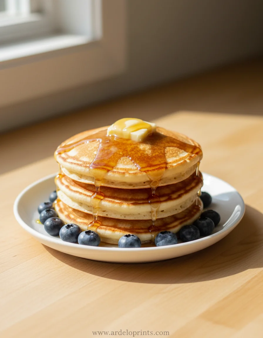 American Pancakes Recipe for Fluffy Breakfast