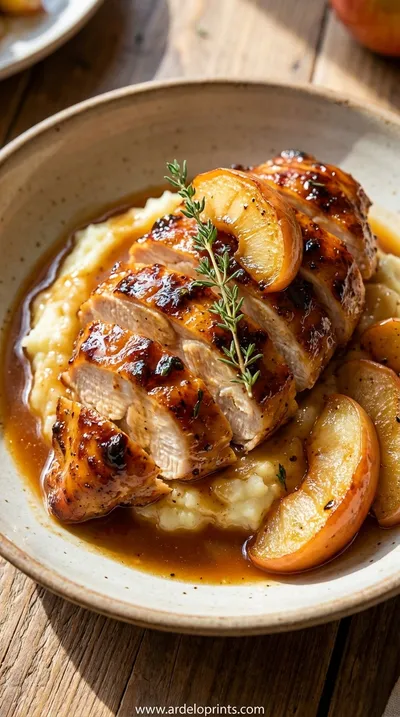 Apple Cider Chicken: Cozy Fall Dinner Recipe - ready to serve