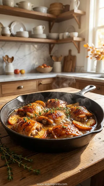 Apple Cider Chicken: Cozy Fall Dinner Recipe