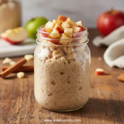 Apple Cinnamon Overnight Oats