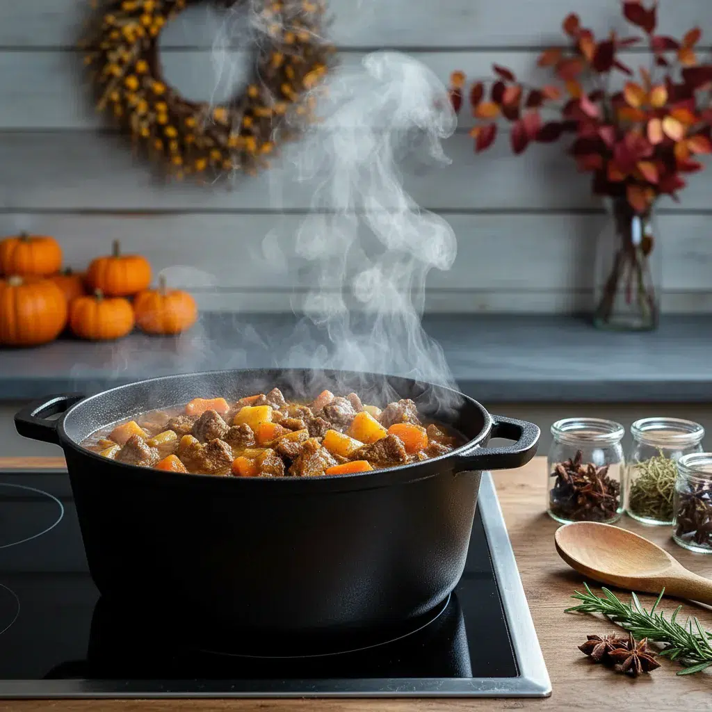 Autumn Harvest Beef Stew: Incredible Fall Recipe - cooking process