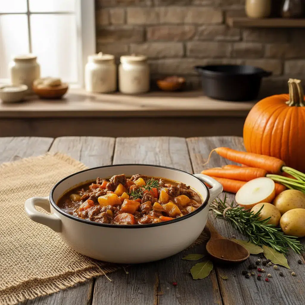 Autumn Harvest Beef Stew: Incredible Fall Recipe - ingredients preparation