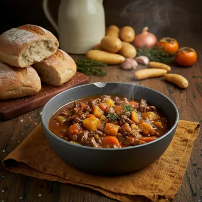 Autumn Harvest Beef Stew: Incredible Fall Recipe - ready to serve