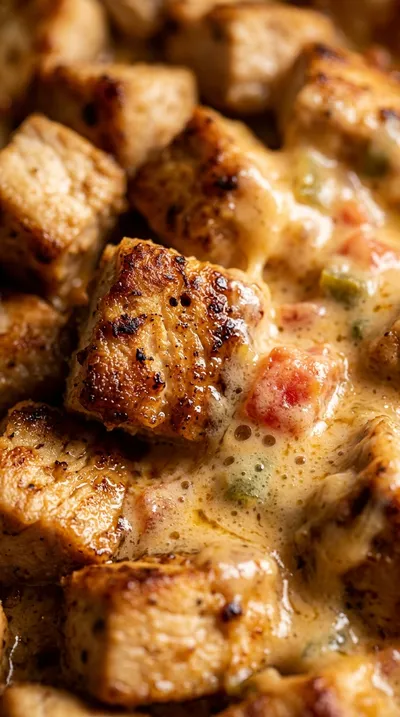 Cheesy Chicken Spaghetti Casserole - ingredients preparation