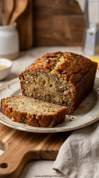 Banana Bread Bliss: Moist Recipe You'll Love - ready to serve