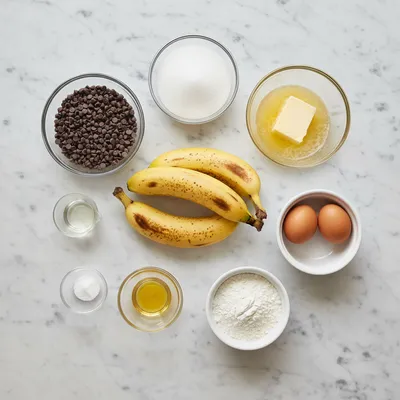 Banana Bread Brownies - Moist Sweet Twist - cooking process