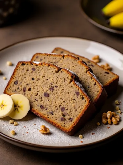 The Best Ever Banana Bread - cooking process