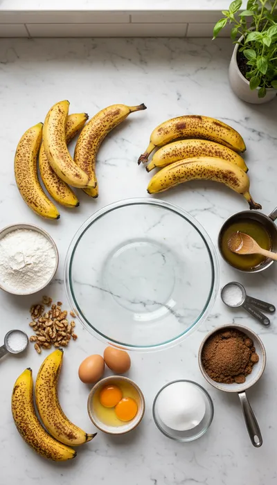 Best Moist & Easy Banana Bread - cooking process