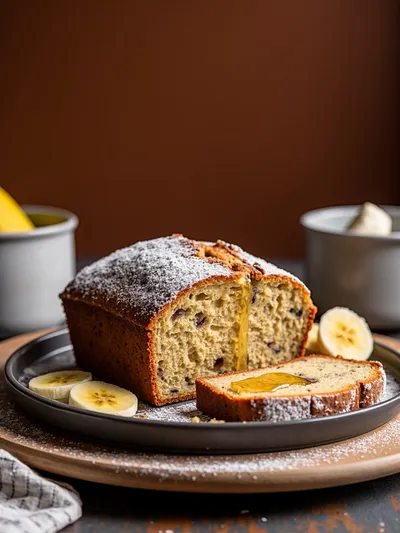 Banana Bread with Frozen Bananas – Easy Recipe - ready to serve