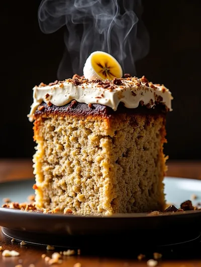 Moist Banana Coffee Cake