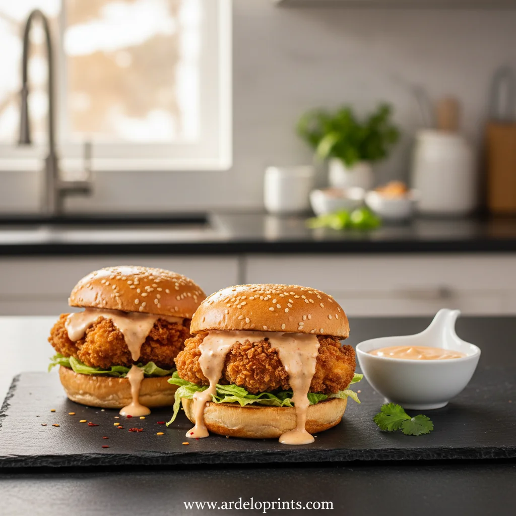 Bang Bang Chicken Sliders - feature image