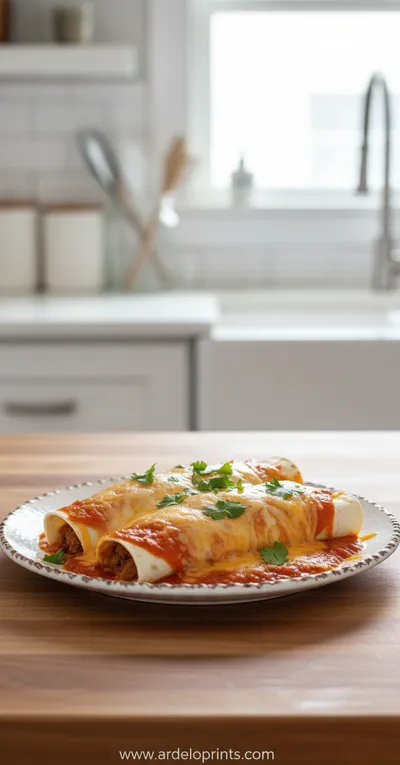 5-Ingredient Beef Enchiladas