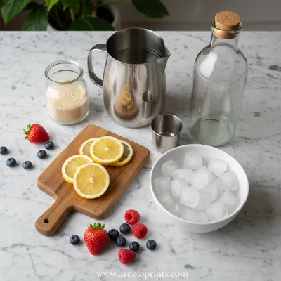 Berry Blast Lemonade – Refreshing Starbucks Secret Menu Drink - cooking process