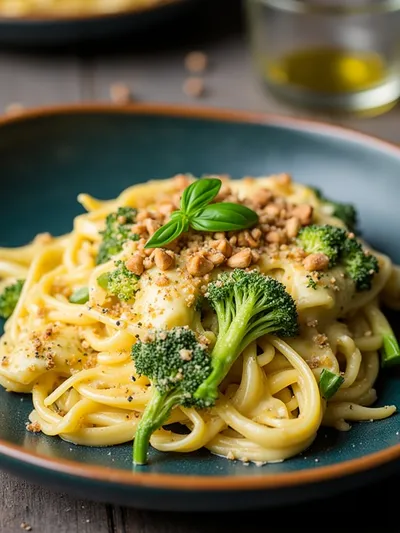 Best Broccoli Cheese Pasta Recipe - ready to serve
