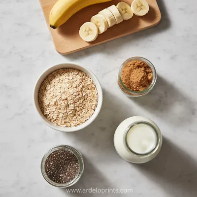 Brown Sugar Overnight Oats: Easy Recipe - ingredients preparation