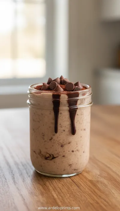 Brownie Batter Overnight Oats