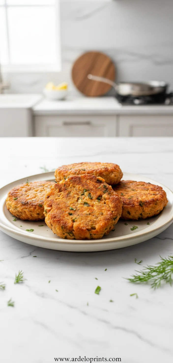 Canned Salmon Patties Recipe - feature image