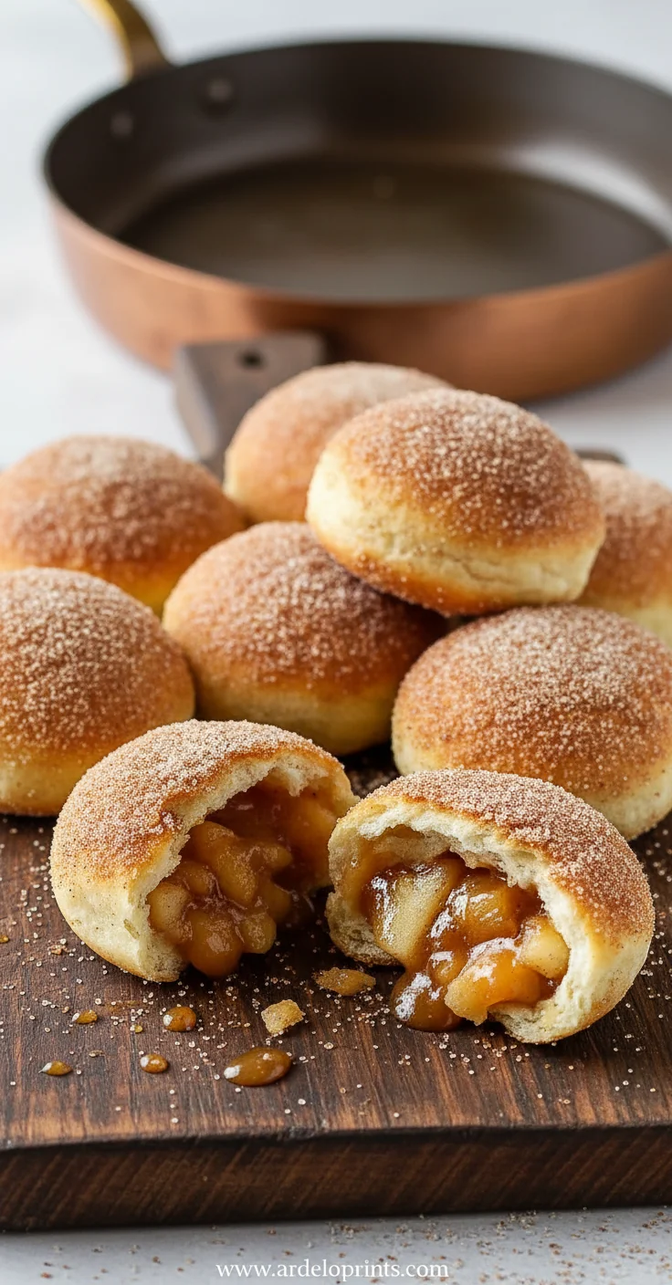 Simple Caramel Apple Pie Bombs - feature image