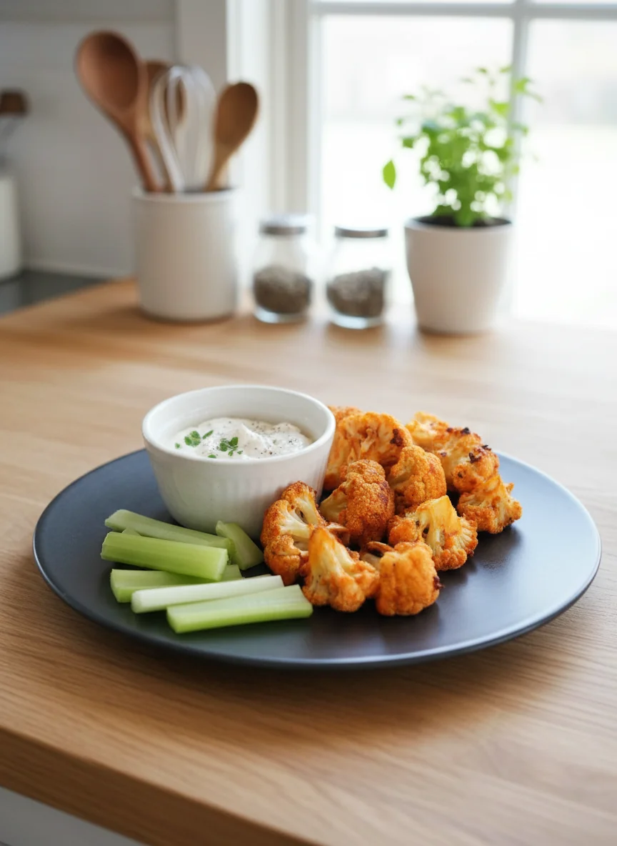 Cauliflower Buffalo Bites: Easy Recipe - feature image