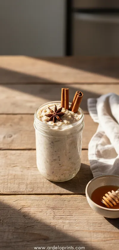 Easy Chai Spiced Overnight Oats