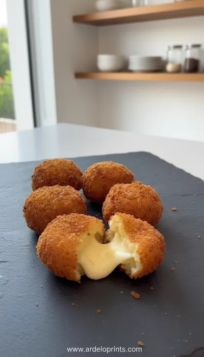 Cheesy Potato Croquettes Recipe