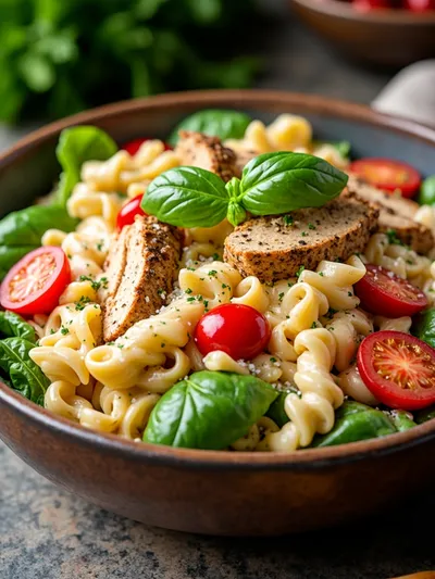 Chicken Caesar Pasta Salad – Ready in 20 Minutes